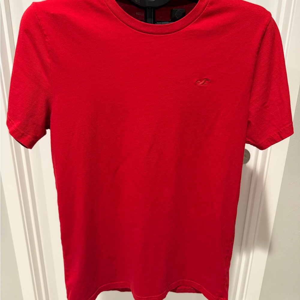 Hollister Classic Red Short Sleeve Tee